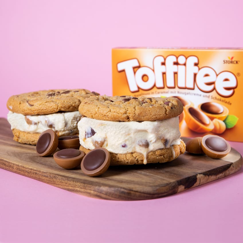Toffifee Ice Cream Sandwich
