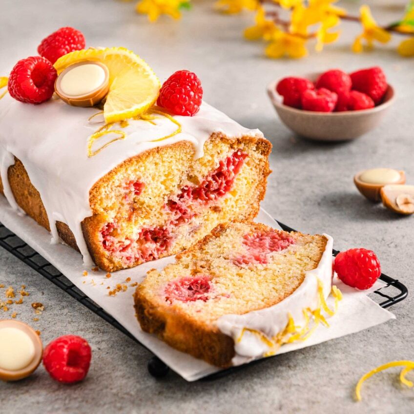 Toffifee White Chocolate Zitronen-Himbeerkuchen – Fruchtig
